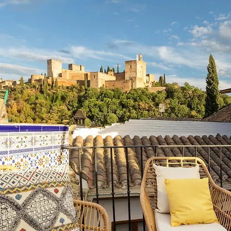 Albaicin Alhambra Views Private Terrace Apartment Granada Exterior photo